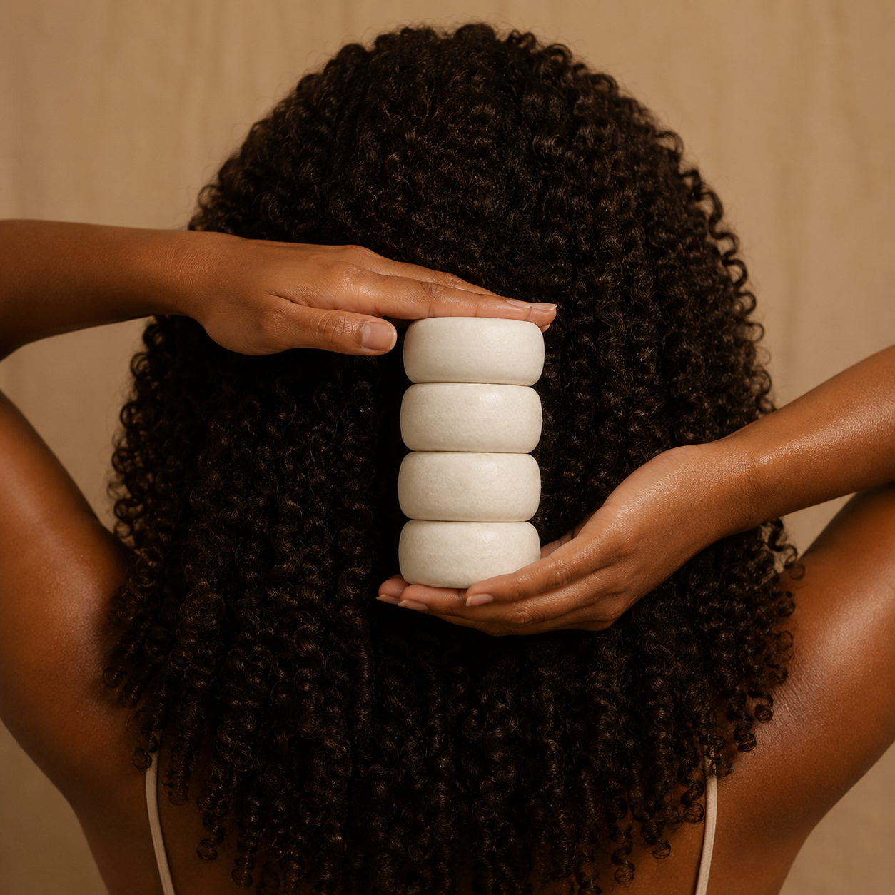 Champú sólido Raíces de Sol con ingredientes naturales